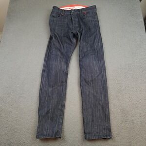 Dainese Strokeville Jeans Mens 30x32 Blue Aramid Lined Motorcycle Denim